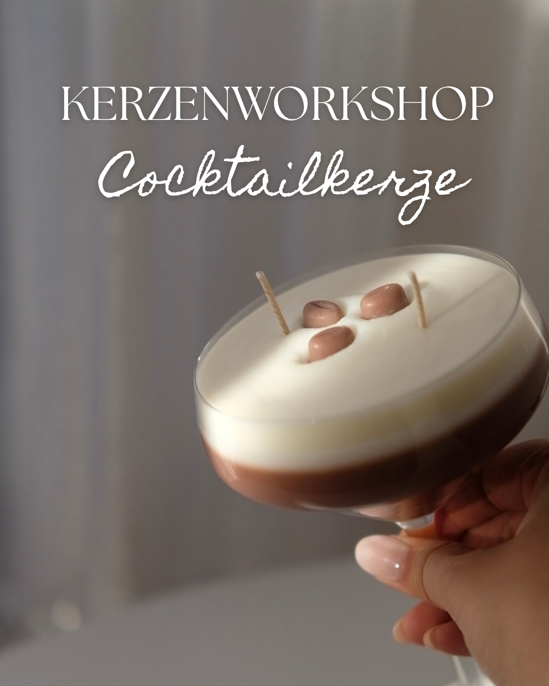 Kerzen Workshop KIEL | 12.12.2026 | Cocktailkerze